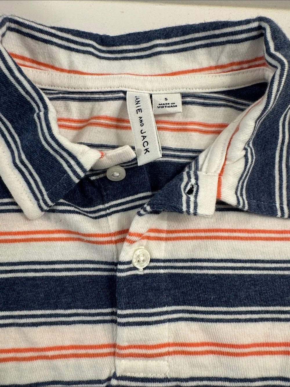 Janie and Jack Striped Polo